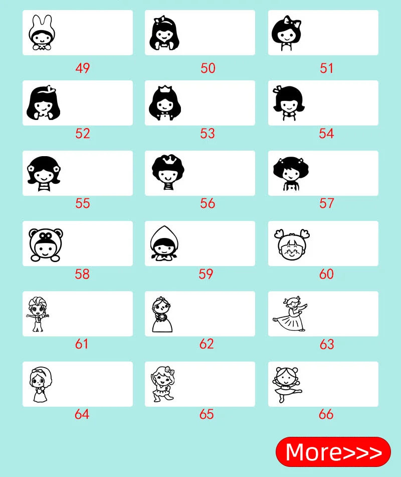 Logo/Name Custom-Made Stamp Boys Girls DIY For Children Customized Sticker Seal Student Clothes Chapter No Fade Security 06