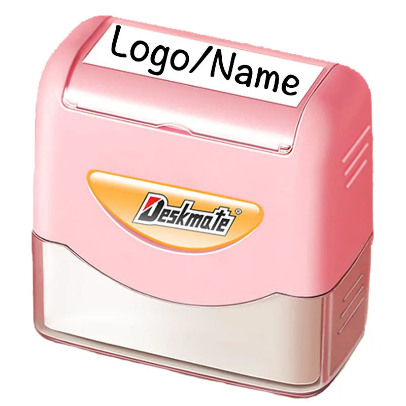 Logo/Name Custom-Made Stamp Boys Girls DIY For Children Customized Sticker Seal Student Clothes Chapter No Fade Security 06