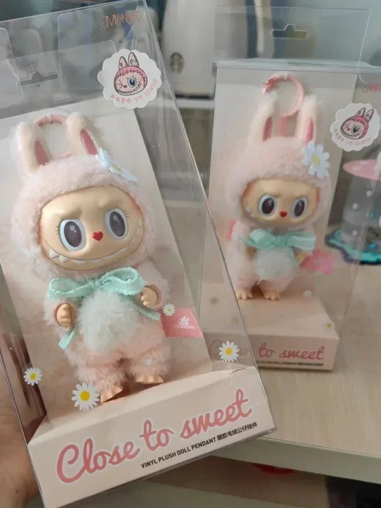 Hot Mokoko Sweetheart ] Doll Girl Pendant Cute Labubu]Ornament Bag Birthday Gifts Children Toys Labubu