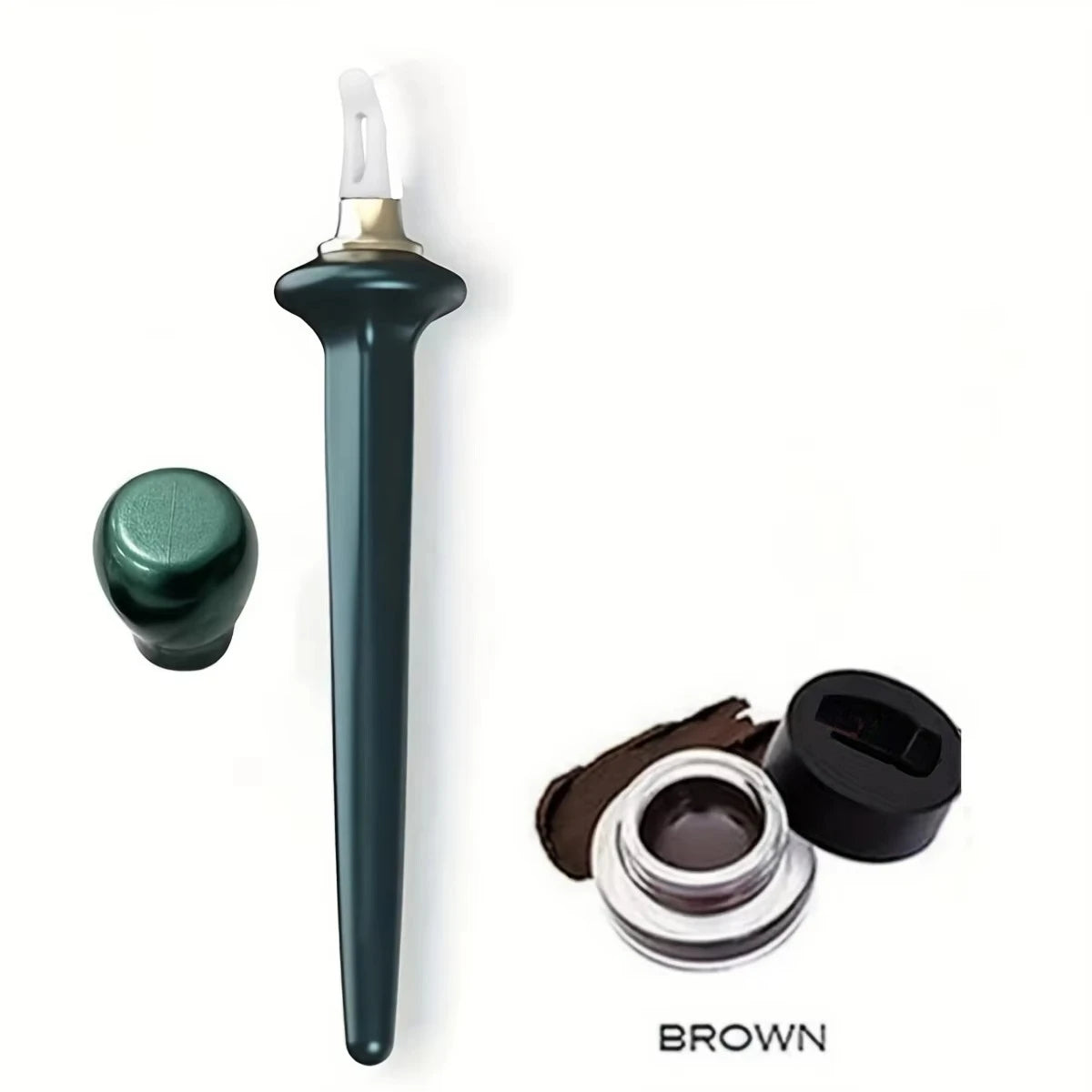 Silicone Eyeliner Brush Black Liquid Eyeliner Eye Make up Super Waterproof Long Lasting Eyeliner Eyes Makeup Cosmetics Tools