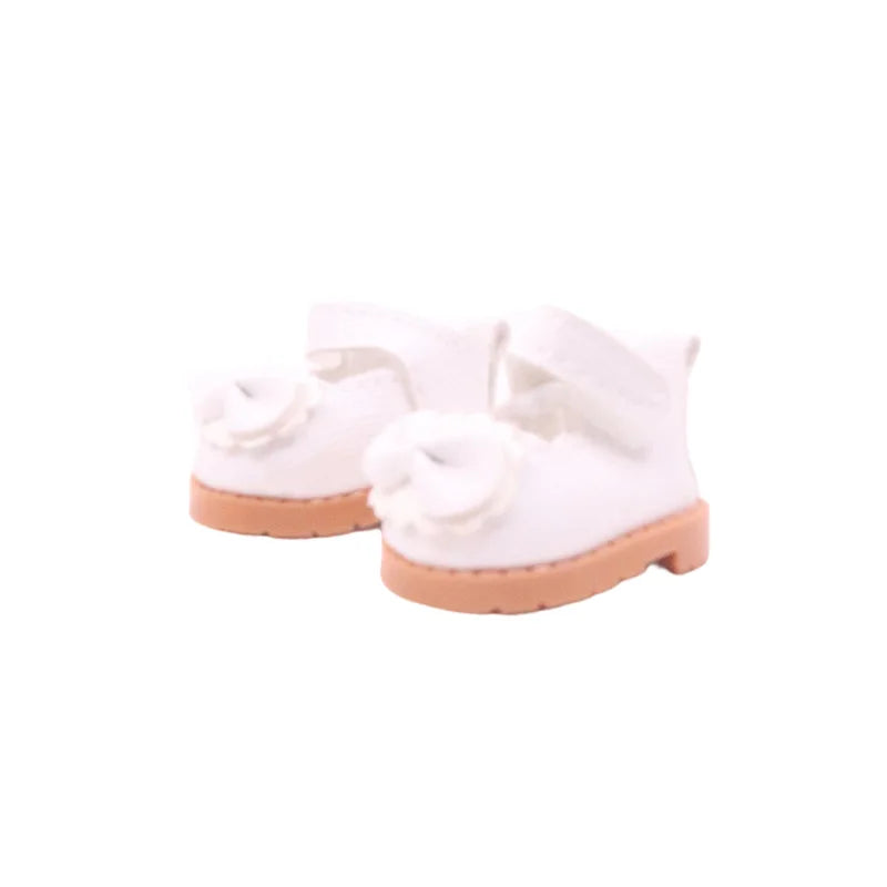 Doll Shoes 3.8Cm Length Canvas Shoe For 17cm Lalbubu Kpop Dolls Accessories Martin Boots Plush labubu Doll,Holiday Gifts