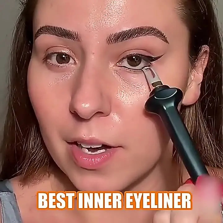 Silicone Eyeliner Brush Black Liquid Eyeliner Eye Make up Super Waterproof Long Lasting Eyeliner Eyes Makeup Cosmetics Tools