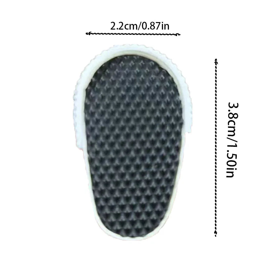 Doll Shoes 3.8Cm Length Canvas Shoe For 17cm Lalbubu Kpop Dolls Accessories Martin Boots Plush labubu Doll,Holiday Gifts