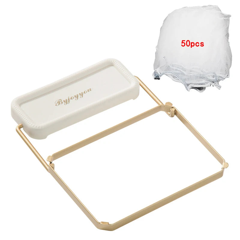 Kitchen filter rack Kitchen sink water tank folding water sink filter bag garbage storage frame disposable garbage bag water bag