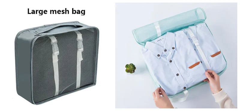 Travel Set Storage Bags Clothes Digital Toiletries Shoes Organizer bag Student Dormitories Clothing Sorting Bags Packing Cubes