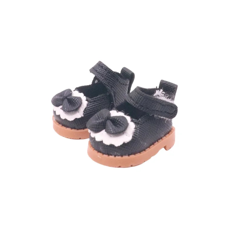 Doll Shoes 3.8Cm Length Canvas Shoe For 17cm Lalbubu Kpop Dolls Accessories Martin Boots Plush labubu Doll,Holiday Gifts