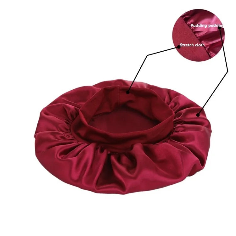 Silk Hat Satin Hat Bonnets for Women Hair Bonnet for Sleeping Hair Night To Sleep Bonnets Silk YM01
