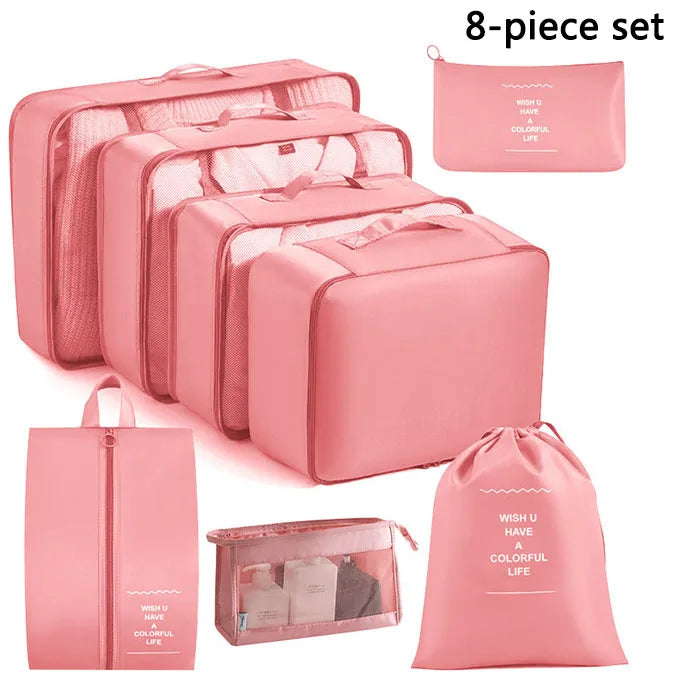 Travel Set Storage Bags Clothes Digital Toiletries Shoes Organizer bag Student Dormitories Clothing Sorting Bags Packing Cubes
