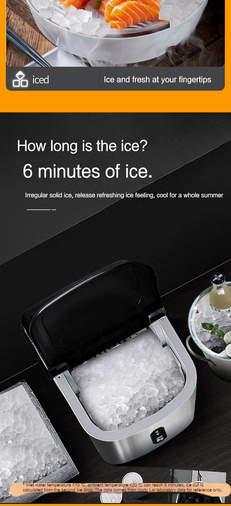 Nugget Countertop Ice Maker, Silonn Chewable Pellet Ice Machine with Self-Cleaning Function,  1.1L 135W 0.7KG