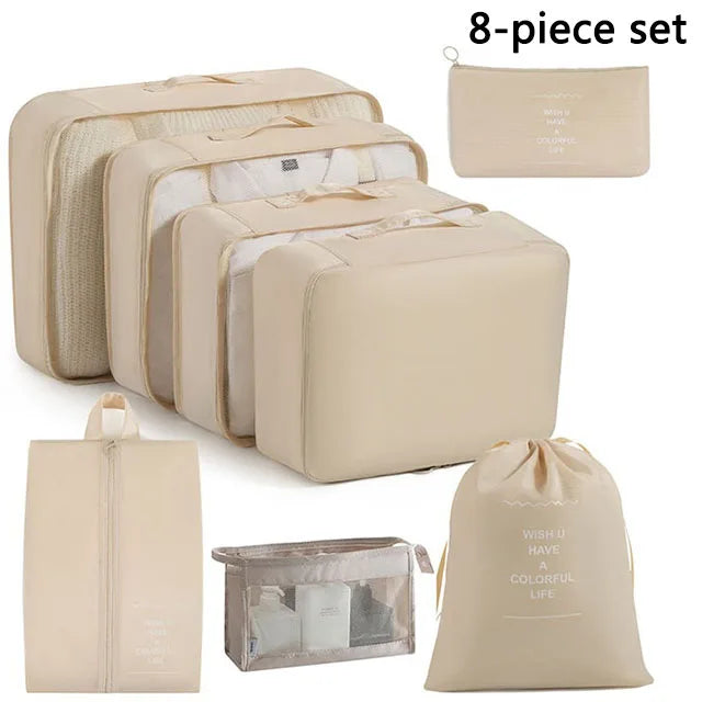 Travel Set Storage Bags Clothes Digital Toiletries Shoes Organizer bag Student Dormitories Clothing Sorting Bags Packing Cubes