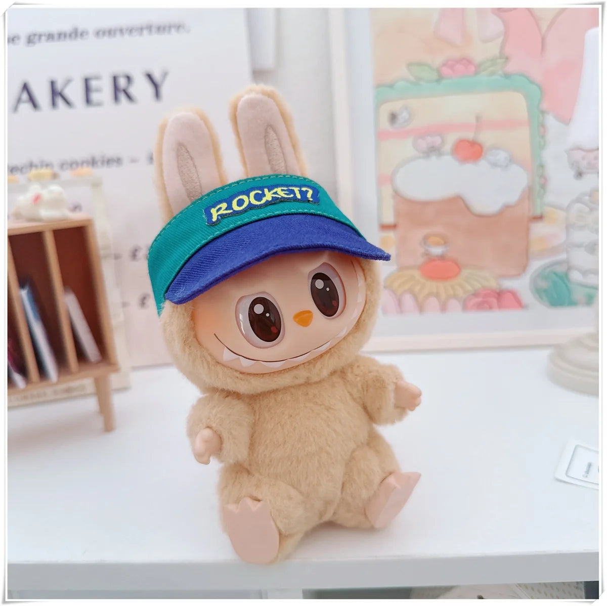 For 17cm Labubus Mini Doll Clothes Outfit Hat Clothes Shoes Glasses Labubu II Doll Accessories Cultivate Sitting Party Game Toys