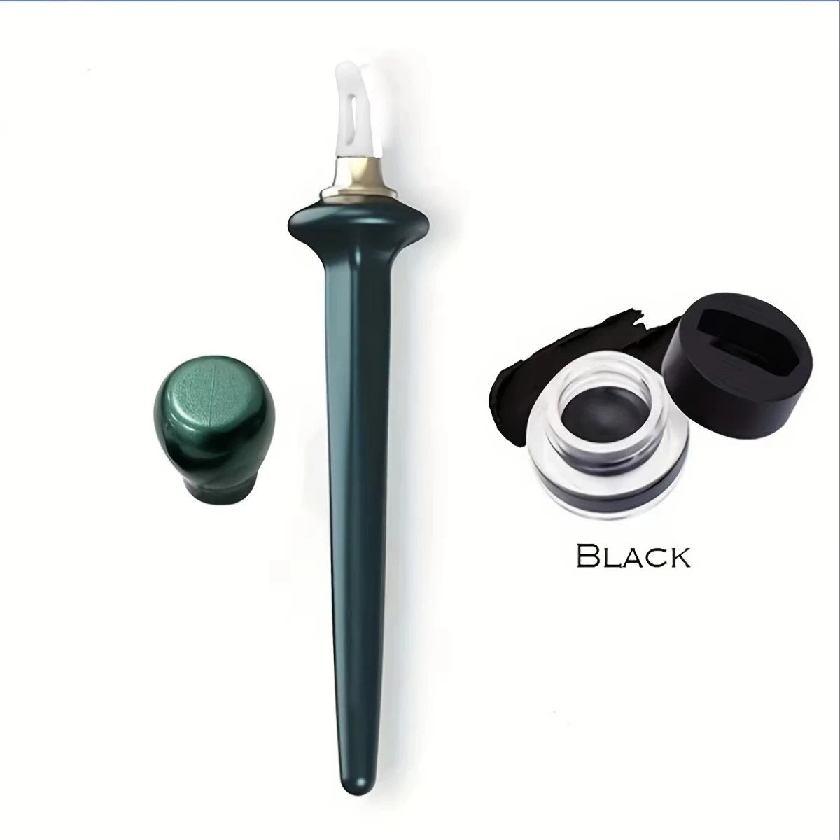 Silicone Eyeliner Brush Black Liquid Eyeliner Eye Make up Super Waterproof Long Lasting Eyeliner Eyes Makeup Cosmetics Tools