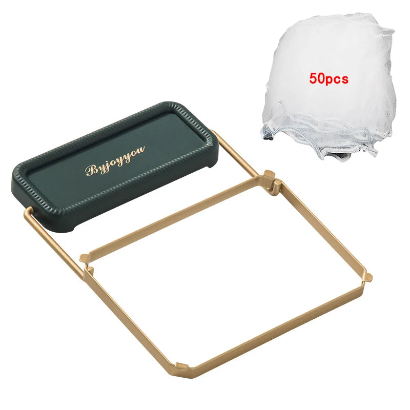 Kitchen filter rack Kitchen sink water tank folding water sink filter bag garbage storage frame disposable garbage bag water bag