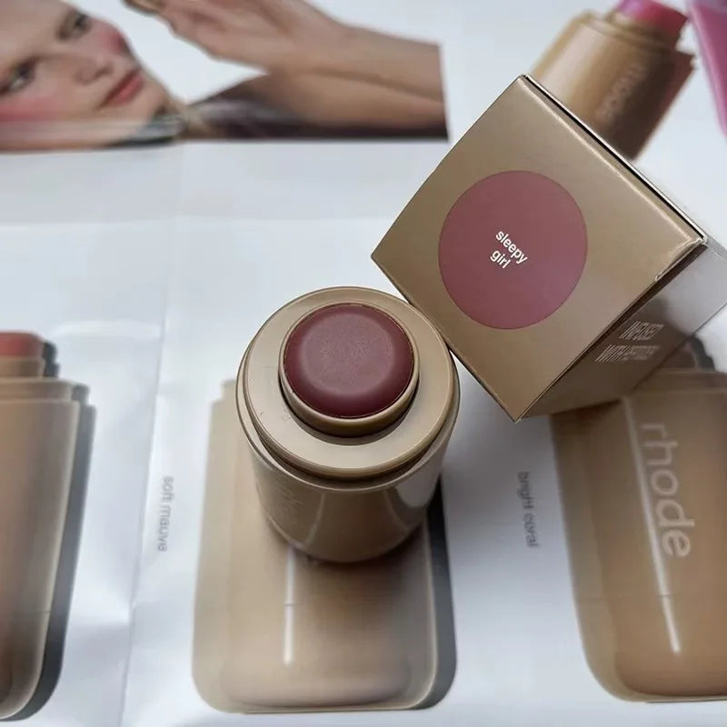 RHODE Makeup Cheek Blush Cream Blusher Stick Lip Gloss Phone Case For iPhone New Toast SALTY TAN Raspberry Espresso Lipstick INS