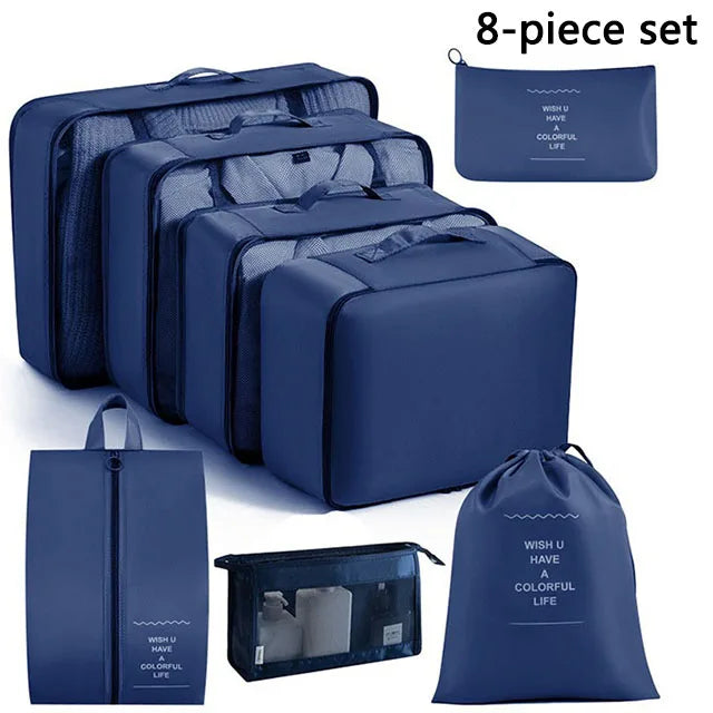 Travel Set Storage Bags Clothes Digital Toiletries Shoes Organizer bag Student Dormitories Clothing Sorting Bags Packing Cubes
