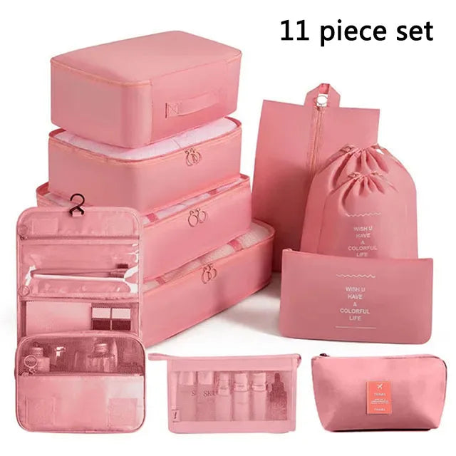 Travel Set Storage Bags Clothes Digital Toiletries Shoes Organizer bag Student Dormitories Clothing Sorting Bags Packing Cubes