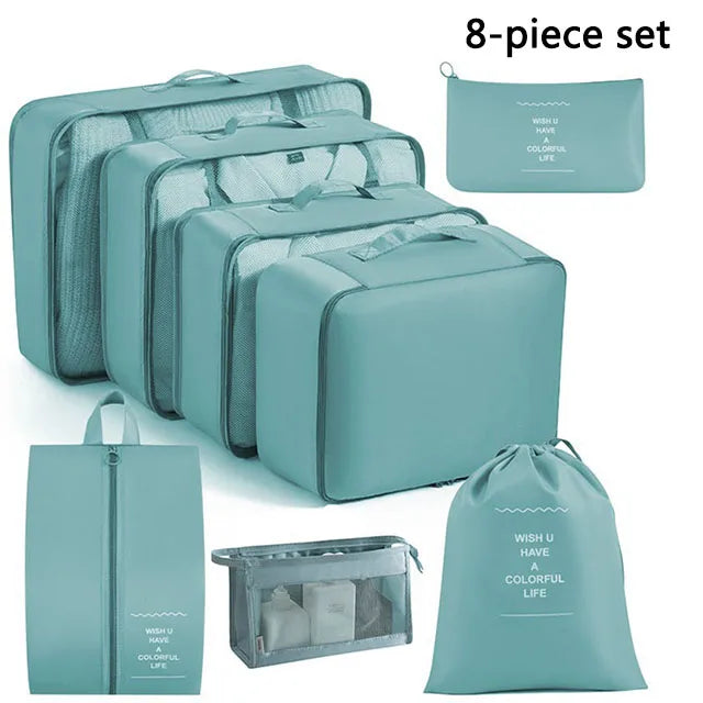 Travel Set Storage Bags Clothes Digital Toiletries Shoes Organizer bag Student Dormitories Clothing Sorting Bags Packing Cubes