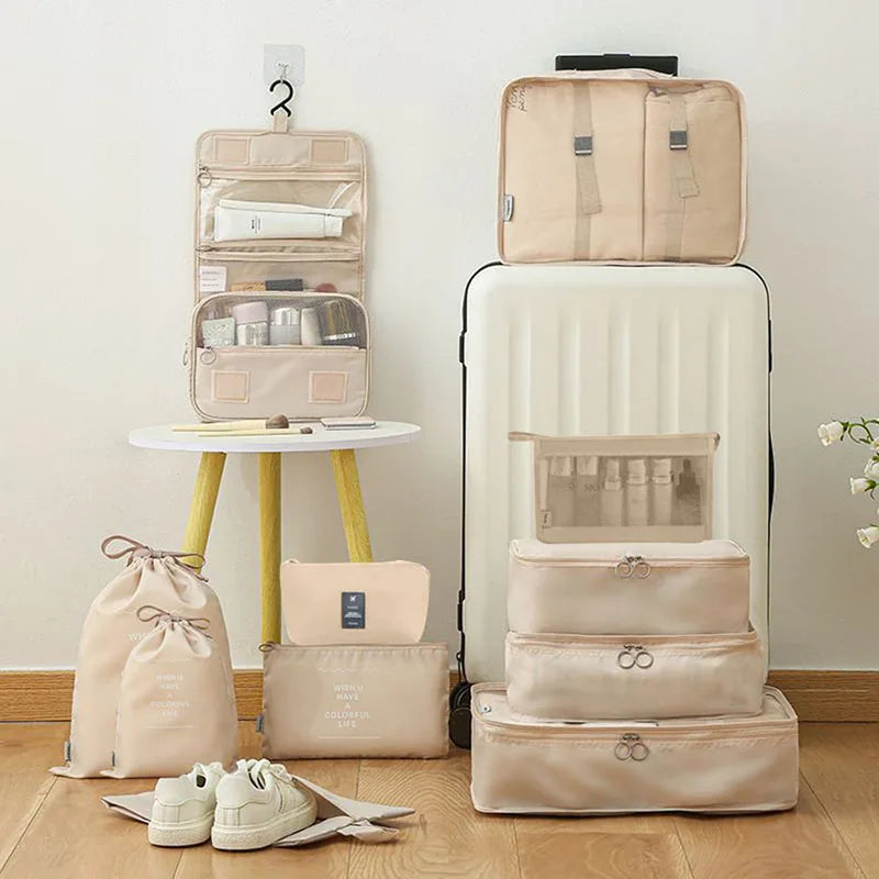 Travel Set Storage Bags Clothes Digital Toiletries Shoes Organizer bag Student Dormitories Clothing Sorting Bags Packing Cubes