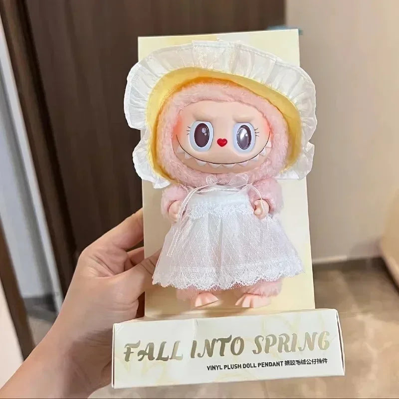 Hot Mokoko Sweetheart ] Doll Girl Pendant Cute Labubu]Ornament Bag Birthday Gifts Children Toys Labubu