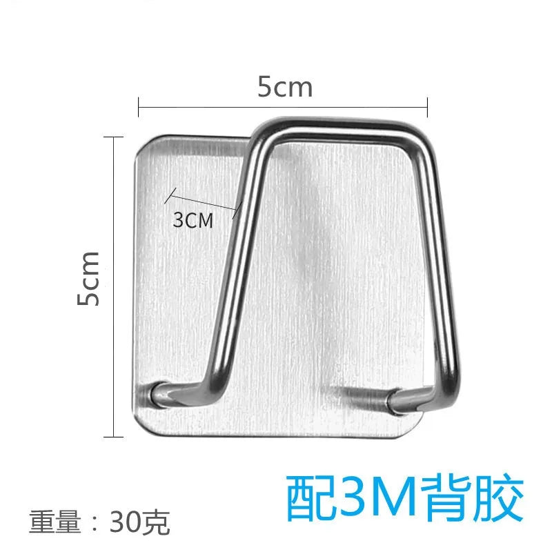 Kitchen Sponge Drainage Rack Stainless Steel Pot Lid Cutting Board Storage Rack Multifunctional Storage Rack Holder KitchenTools