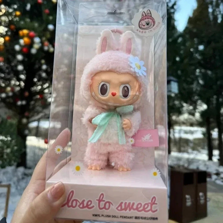 Hot Mokoko Sweetheart ] Doll Girl Pendant Cute Labubu]Ornament Bag Birthday Gifts Children Toys Labubu