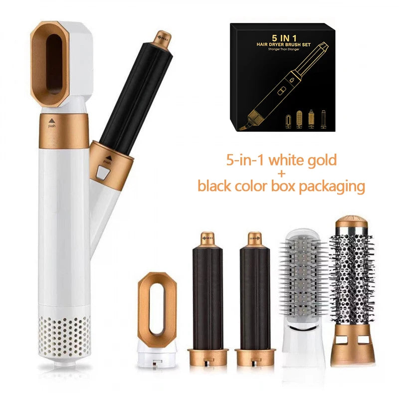 5-in-1 Hot Air Comb Multifunctional Automatic Curler Hair Dryer Hair Straightener professional hair styling tool Dyson Airwrap