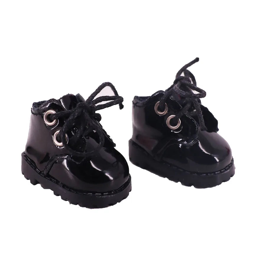 Doll Shoes 3.8Cm Length Canvas Shoe For 17cm Lalbubu Kpop Dolls Accessories Martin Boots Plush labubu Doll,Holiday Gifts