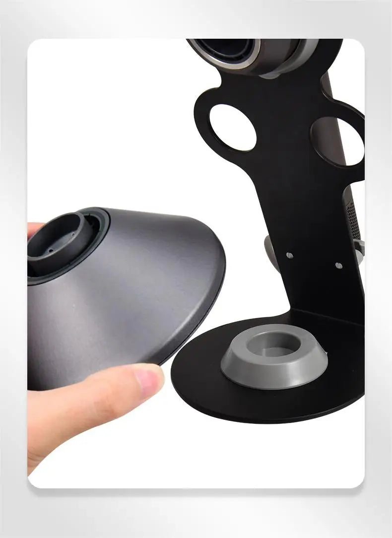 Hair Dryer Rack Table Top Dyson Metal Hanger Vertical Hair Dryer Shelf on Dressing Table No Punching Desk Blow Dryer Bracket