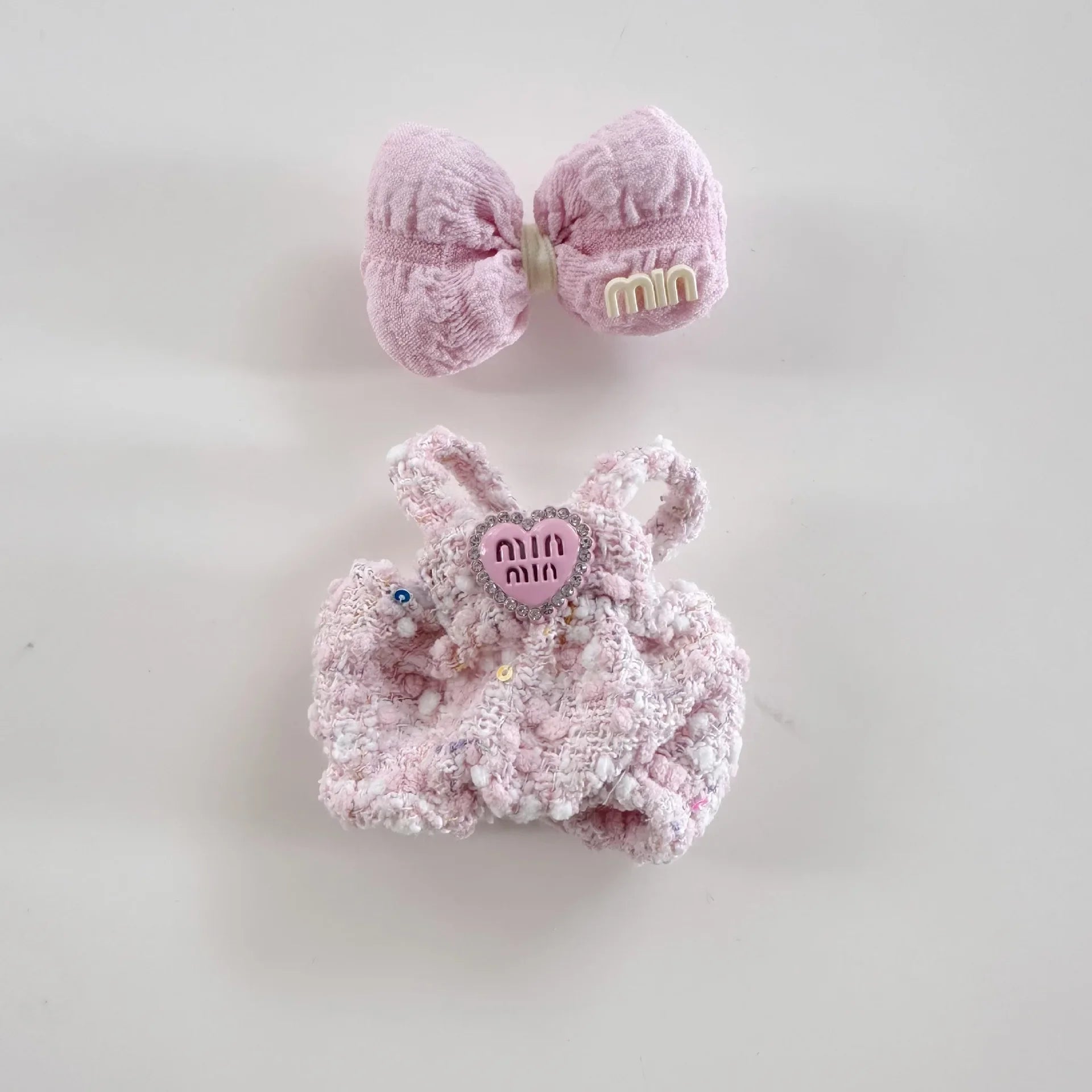 Cute Labubu Doll Outfit Accessories Classic Dress Set for 17CM V2 Mini Dolls Clothing Girl Kid Gift Labubu clothes luxury