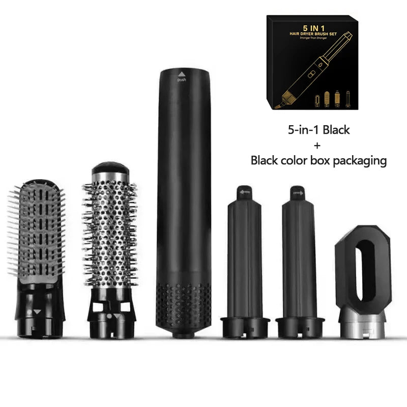 5-in-1 Hot Air Comb Multifunctional Automatic Curler Hair Dryer Hair Straightener professional hair styling tool Dyson Airwrap