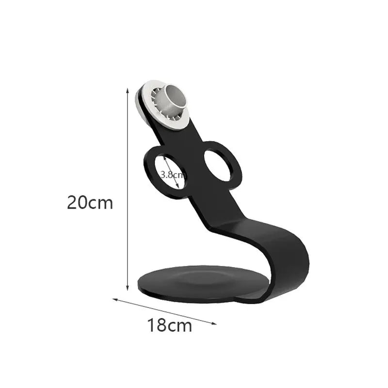 Hair Dryer Rack Table Top Dyson Metal Hanger Vertical Hair Dryer Shelf on Dressing Table No Punching Desk Blow Dryer Bracket