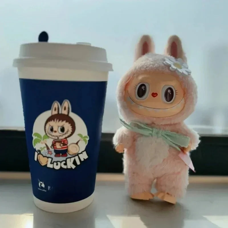 Hot Mokoko Sweetheart ] Doll Girl Pendant Cute Labubu]Ornament Bag Birthday Gifts Children Toys Labubu