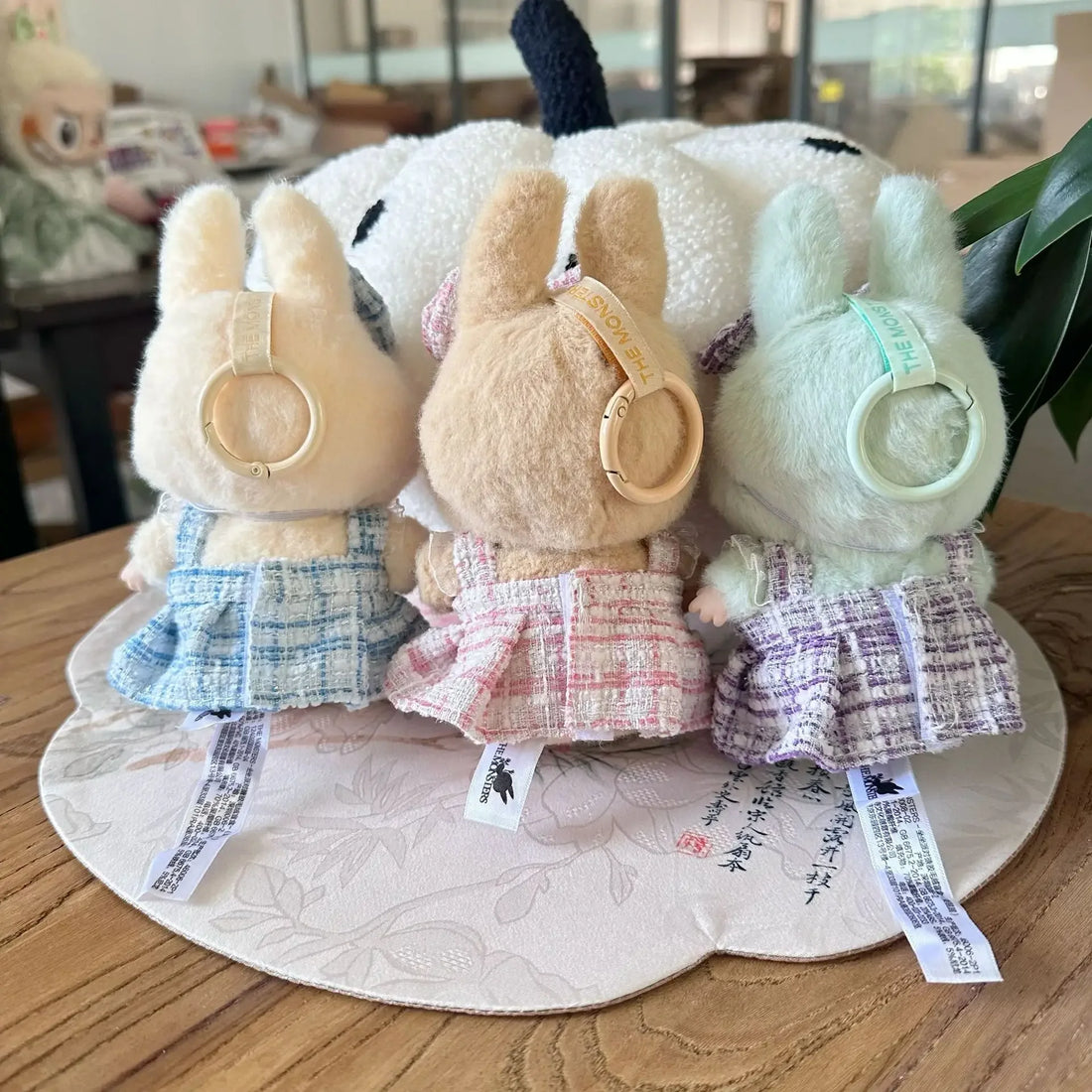 Cute Labubu Doll Outfit Accessories Classic Dress Set for 17CM V2 Mini Dolls Clothing Girl Kid Gift Labubu clothes luxury