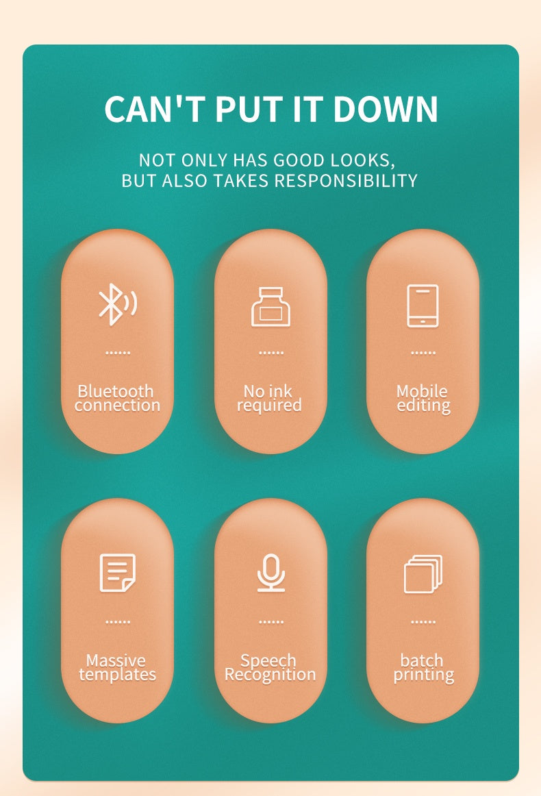 NIIMBOT B21 Label Printer Portable Wir-eless Bluetooth Thermal Label Maker Sticker Printer Color Clear label paper with printer